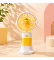 Sevimli Mini Masaüstü Fan USB Şarjlı Taşınabilir Sessiz El Fanı Renkli Tasarım