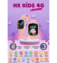 Hx Kids 4g Max Sim Kartlı Akıllı Çocuk Saati Gps Konum Takibi Görüntülü Konuşma 4g Destekli