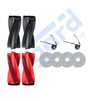 Roborock Qrevo Curv Uyumlu 2 Ana Fırça 2 Yan Fırça 4 Mop PKT-iasgf0000587
