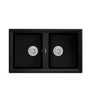 Teka Stone 90 B-TG 2B Siyah Granit Eviye