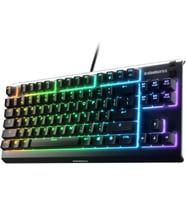 Steelseries Apex 3 Tkl Türkçe Gaming Klavye Tenkeyless, 8 Bölge Rgb Aydınlatma Türkçe Qwerty (Çok Renkli)