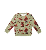 Sincap Desenli Dijital Baskılı Organik Çocuk  Sweatshirt