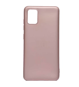 Lexroo Galaxy A71 Kılıf Premier Silikon Kılıf - Rose Gold