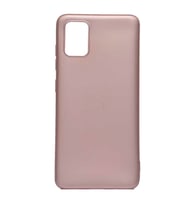 Lexroo Galaxy A71 Kılıf Premier Silikon Kılıf - Rose Gold