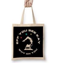 Eff You See Kay Why Oh You Bez Çanta Uzun Saplı