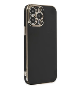 Newface Apple iPhone 14 Pro Max Kılıf Volet Silikon - Siyah