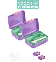 Vagonlife 2’li Beslenme Kutusu ( Seçtiğiniz Renkte 2 Adet Gönderilir )