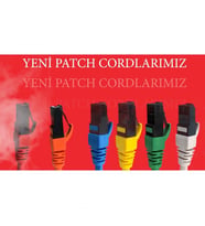 ERAT ERAT EPC-250C6ULHY-0,50 50CM UTP CAT6 PATCH CORD LSOH SARI 4x2x24# 24 AWG
