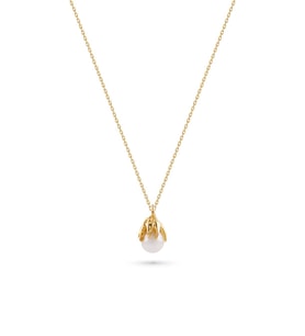 Daisy İnci Kolye - Gold