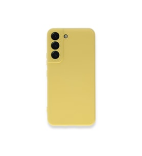 Çınarcık Dev Samsung Galaxy S23 Kılıf Nano içi Kadife Silikon - Gri