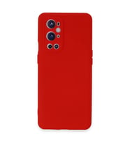 One Plus 9 Pro Kılıf Nano İçi Kadife Silikon - Kırmızı