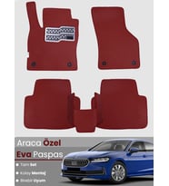 SKODA SUPER B (2024-2025)Uyumlu EVA Paspas Tam Set–Oto Paspas,Araca Özel,Kolay Montaj