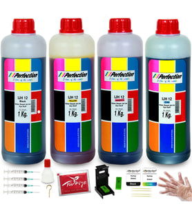 İstediğiniz Model Kartuş Ve Yazıcı İçin Mürekkep Dolum Seti 4x1000 ml. 50.000 sf.