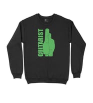 Guitarist Siyah Sweatshirt