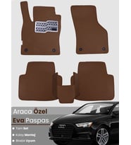AUDİ A3 SEDAN (2013-2020) Uyumlu EVA Paspas Tam Set–Araca Özel,Su Geçirmez,Kolay Montaj