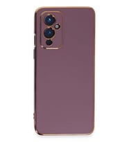 Newface One Plus 9 Kılıf Volet Silikon - Mor