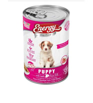 CAT FOOD ENERGY Kuzu Etli Islak Yavru Köpek Maması 400 gr x 12 Adet