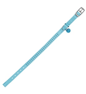 Royalist PC-13 Taşlı Kedi-Köpek Tasması 10mm*30cm Mavi