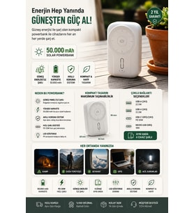 CK90 Powerbank Hızlı Şarj Destekli Taşınabilir Batarya