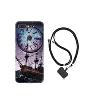 General Mobile Gm 9 Pro Kılıf Ipli Boyun Askılı Desenli Silikon Time 1749