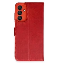 Newface Samsung Galaxy A35 5G Kılıf Trend S Plus Kapaklı Kılıf - Kırmızı