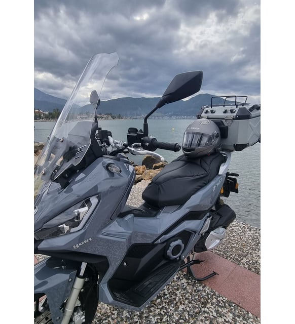 MOTOCAM Yuki Xway 125 Ön Cam 2023-2026 Model 75cm Şeffaf Renkli