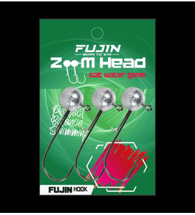 Fujin Zoom Head #2/0 1.5Gr Jighead