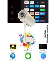 Mini Android Projektör, 150 inç Wi-Fi Bluetooth, Ayarlanabilir Boyut