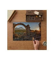 Nora Antik Kenti Tasarımı 240 parça Ahşap Puzzle Ahşap Kutuda MP06854