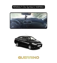 RENAULT Clio Symbol 2 KAPAKLITORPİDO KORUMA HALISI SİYAH KENAR