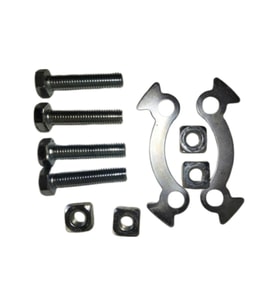 Cup Arka Dişli Bağlama Civata Somun Seti (Metal)