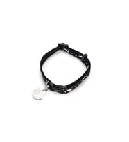Beeztees Kedi Boyun Tasması, Zilli, Siyah, 20-30cm