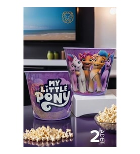 TransForMacion My Little Pony Patlamış Mısır Popcorn Kovası 2 li SET 719694