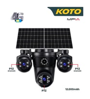 MPIA KOTO 12 MP 3 Lensli Full HD 4G Sim Kartlı Solar Güvenlik İP Kamera