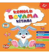 Konulu Boyama - Sarı (2-3 Yaş)