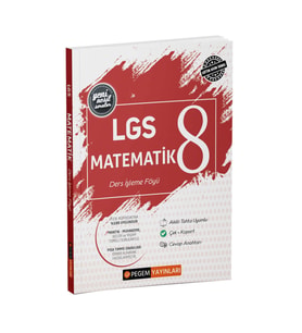 Pegem Akademi Yayıncılık LGS Matematik Ders İşleme Föyü (Çok Renkli)