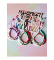 Manifest 6'lı Parlayan Kalp'li Bileklik Seti(Esin, Lidya, Mina, Sueda, Hilal, Zeynep) (Karne-Bayram) (Çok Renkli)