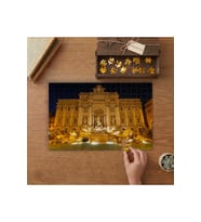 Trevi Çeşmesi Tasarımı 240 parça Ahşap Puzzle Ahşap Kutuda MP05127