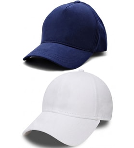 Garson Boy 1 Lacivert 1 Beyaz Çocuk Beyzbol Cap Şapka 2 Adet cp215lb