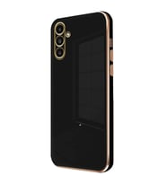 Samsung Galaxy M15 Kılıf Volet Silikon - Siyah