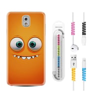Samsung Note 3 4 5 8 9 20 Ultra 10 Lite Kılıf Kablo Koruma Spiral Silikon Dişlek 1615