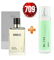 Bargello 709 Erkek Parfüm Oriental 50 ml + No709 Erkek Bodymist 200 ml Edt