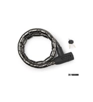 Bisiklet ve Motosiklet Anahtarlı Halat Çelik Kilit Bilyalı Kilit 25*1000 mm Motor Bisiklet Kilidi