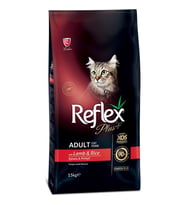 Reflex Plus Kuzulu  ve Pirinçli Yetişkin Kedi Maması 15 Kg