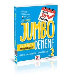 2. SINIF JUMBO TÜM DERSLER HAFTALIK DENEME