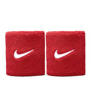 Nike Swoosh Wristbands 2 Pk Varssty Red/White Osfm,one Size/5 (Çok Renkli)