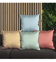 eJOYA Çizgisel Tasarımlı 4'lü Yastık İçi Ve Kırlent Kılıfı 45cm 113789