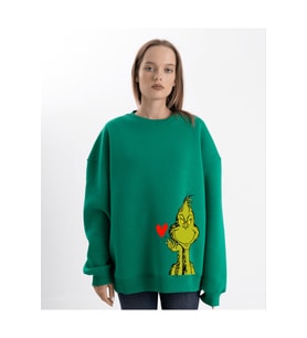Unisex Oversize Grinch Sweatshirt