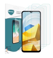 Microsonic Xiaomi Poco M5 Screen Protector Nano Glass Cam Ekran Koruyucu (3`lü Paket) (Renksiz)