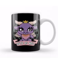 Cute As Hell Kawaii Baphomet Anime Goth Pun Kupa Bardak Porselen